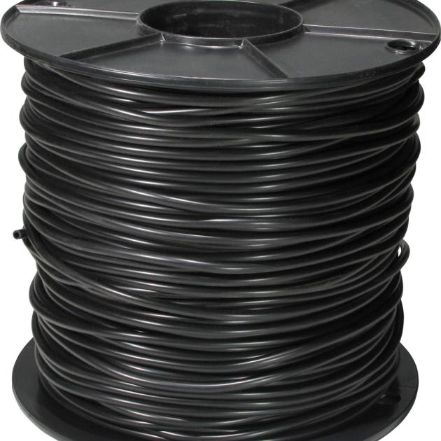 Black TUBING 4mm X 100m